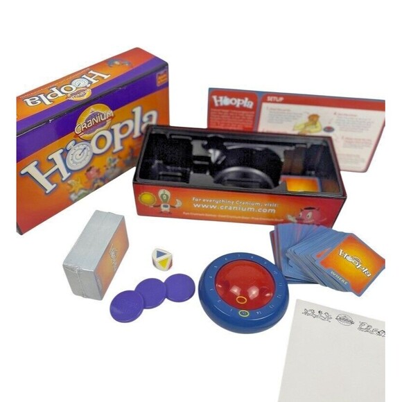 Cranium Hoopla Educational Fun Family Game Complete Set 1 Sealed Card Deck - Picture 2 of 8